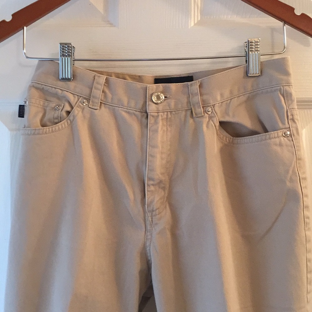 Lauren Jeans by Ralph Lauren tan Capri pants